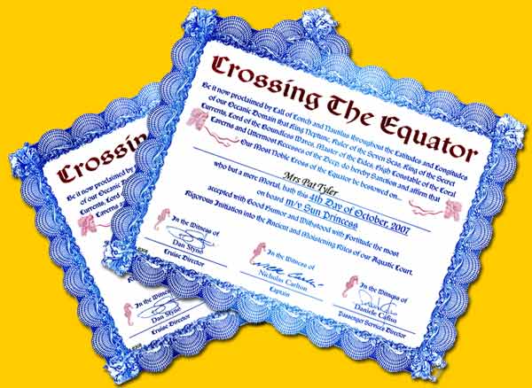 Certificates