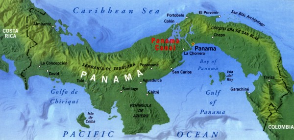 Panama Map