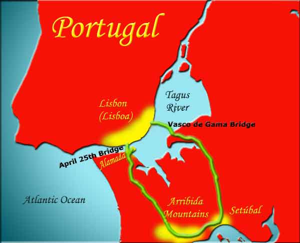 Map: Tagus River