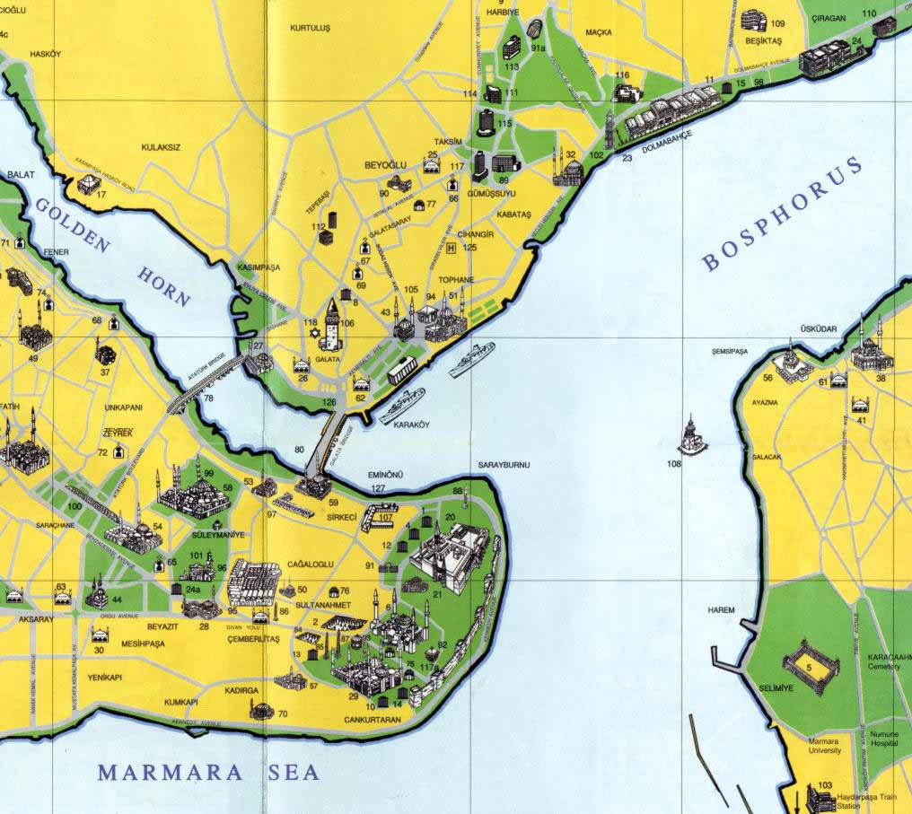 Istanbul Map