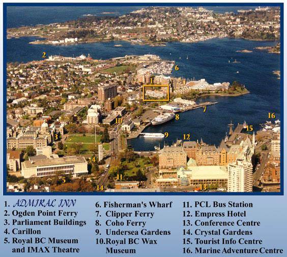 The Admiral Location