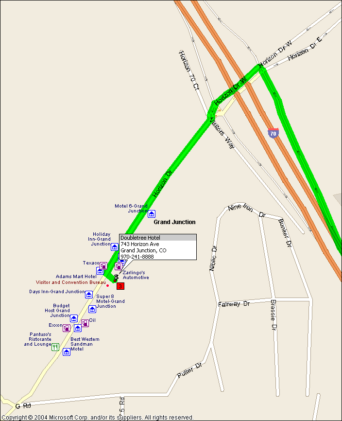 Doubletree Area of Grand Junction