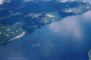 boats near Vancouver Island