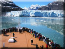 Cruise Passengerrs Viewing Glacier