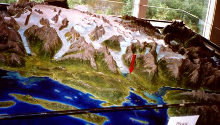 model of Juneau Ice Field