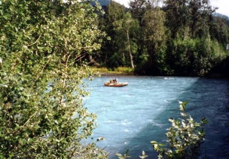 The beautiful Kenai River