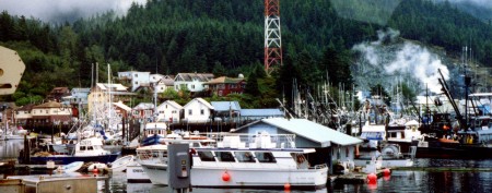 Busy Ketchikan Harbor