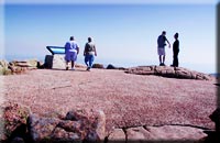 The Acadia National Park.