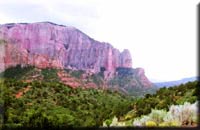 Click to go to Kolob Area of Zion N. P. pictures