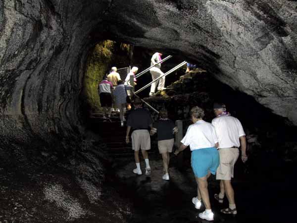 leaving the lava tube